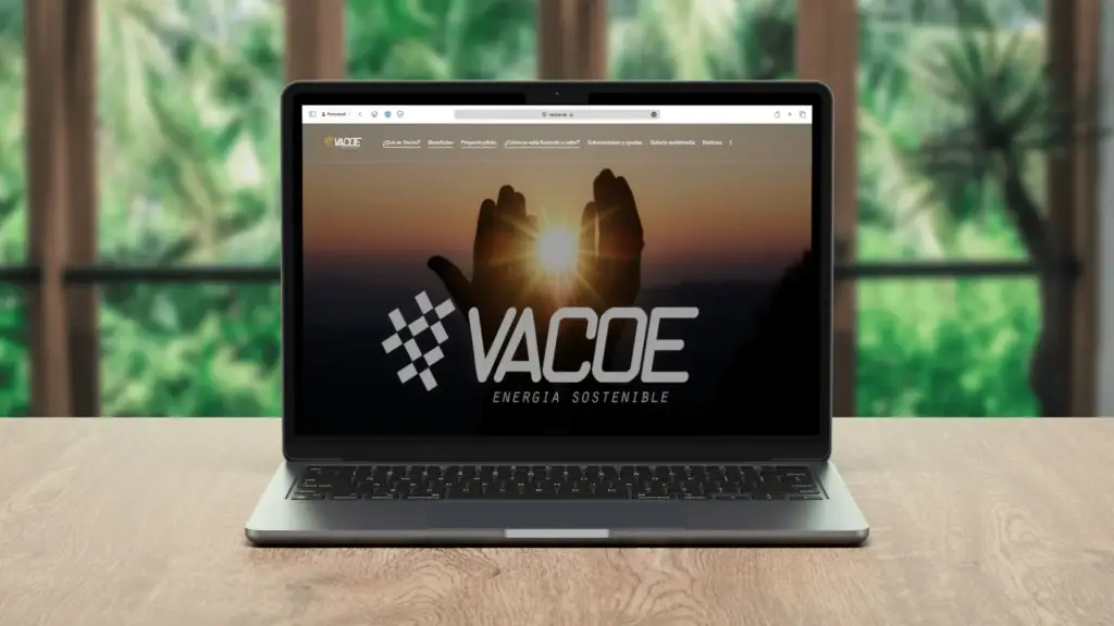 Desarrollo web para VACOE Cooperativa